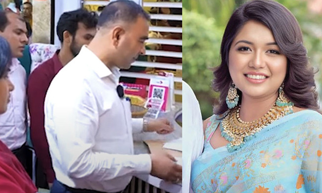 গুলিস্তানের কাপড় পাকিস্তানের বলে বিক্রি করেন তনি!