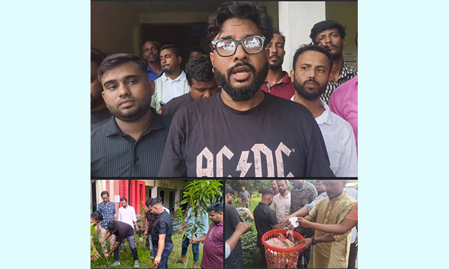 চাটখিলে স্বেচ্ছাসেবক দলের ৪৬তম প্রতিষ্ঠাবার্ষিকীতে পরিচ্ছন্নতা ও বৃক্ষরোপণ কর্মসূচি