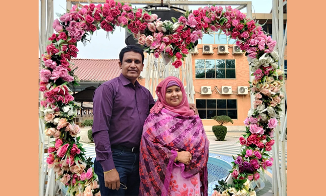 স্ত্রীর জন্মদিনে মসজিদ শীততাপ নিয়ন্ত্রিত করলেন সাংবাদিক ইউসুফ আলী।