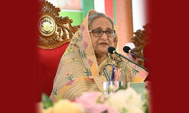 সমৃদ্ধ ও শান্তিপূর্ণ বাংলাদেশ গঠনে কাজ করতে আনসার সদস্যদের প্রতি প্রধানমন্ত্রীর আহবান